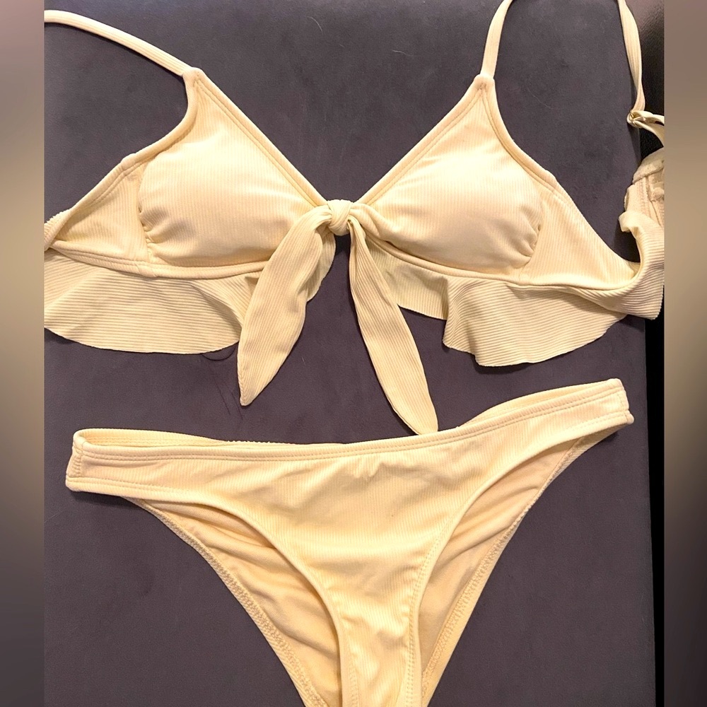 Light yellow bikini from Target!